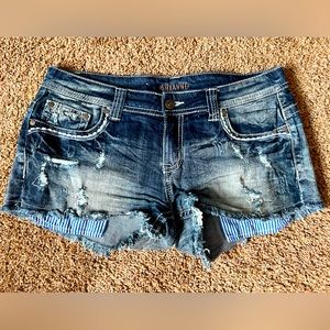 Shyanne denim shorts, size 30.